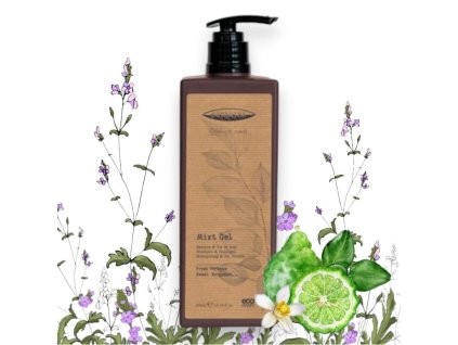 6164 2 gel na vlasy a telo 300ml botanika pumpickovy davkovac invi 2v