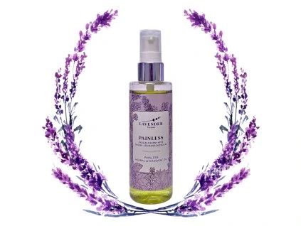 Ulei de masaj vindecător pentru durere 100ml LAVENDER TIHANY