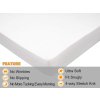Prelata Elastic Stretch PLATINA cu cauciuc, culoare WHITE (Mărime 140cm x 200cm)