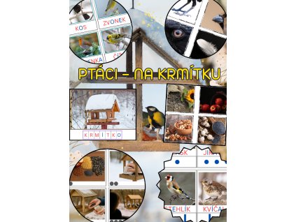 Ptáci - na krmítku