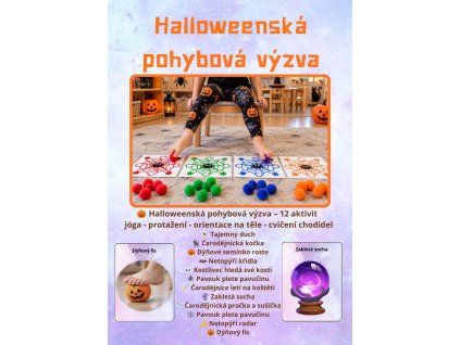 Halloween - pohybová výzva