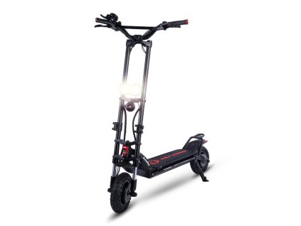 Elektrická koloběžka KAABO Wolf Warrior X Pro+ CZ EDITION  | 60V systém | Baterie 28 Ah | Výkon 2x 1100 W | Dojezd až 100 km |