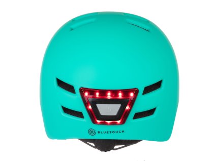 BLUETOUCH bezpečnostní helma s LED - modrá