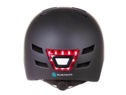 BLUETOUCH bezpečnostní helma s LED - černá