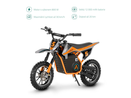 Dětská elektrická motorka LAMAX eJumper DB50 Orange
