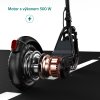 Elektrický skúter LAMAX eLander SA50  | Výkon 500 W | Dojazd až 70 km | Obrie 12" nafukovacie kolesá | Predné aj zadné odpruženie | Kotúčové brzdy |