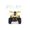 Dětská elektrická čtyřkolka LAMAX eBumbleBee ATV60M  | Výkon 750 W s diferenciálem | Rychlost až 35 km/h | Dojezd 30 km | Kompletně smontováno |
