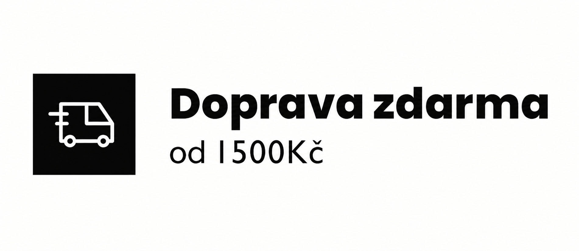 Doprava zdarma od 1500Kč
