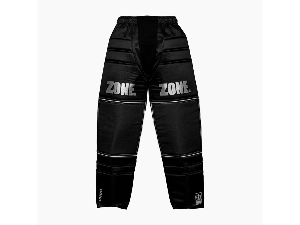 Zone Goalie Pants Intro Black/Silver Velikost: 130 (Velikost 130)