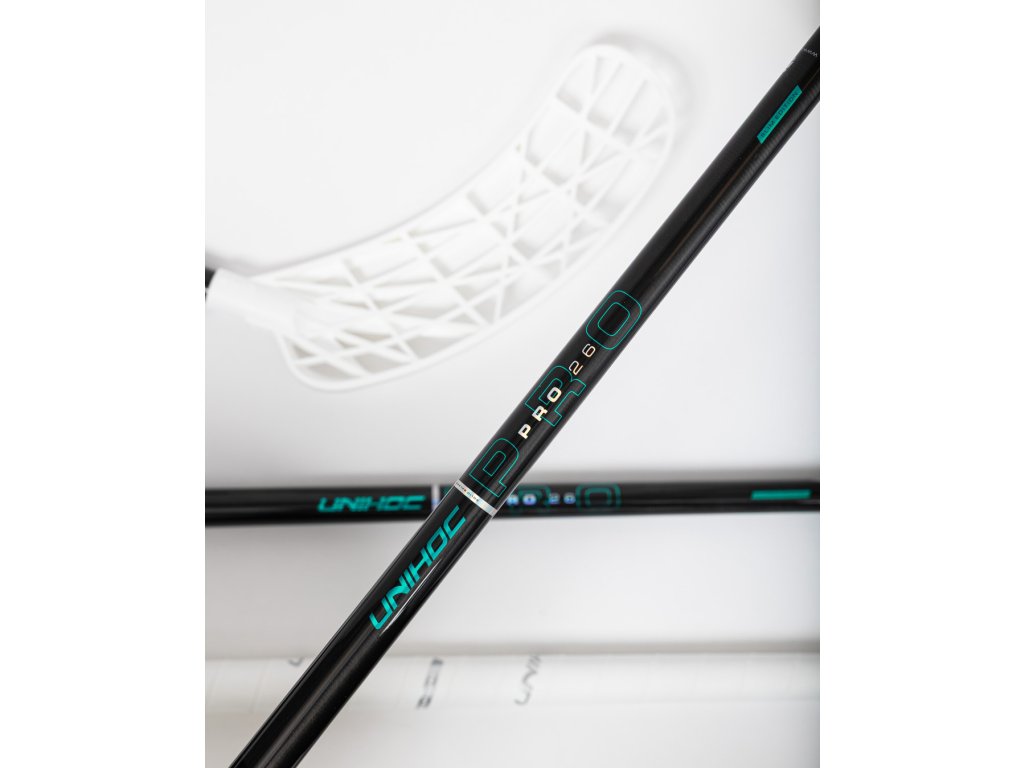 Unihoc Evolite PRO FL 26 Slim White/Turquoise