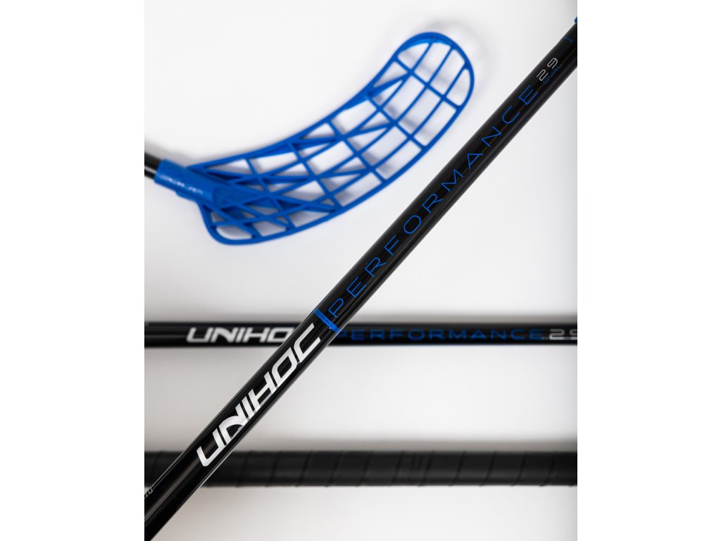 Unihoc Unilite Performance Mid FL 29 Oval Black/Blue