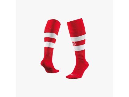 Stulpny Unihoc Control Red Velikost: EU 31-35 (Velikost EU 31-35)