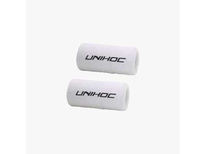 Unihoc Wristband White (2 ks) (Velikost Univerzální)