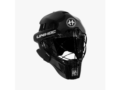 Maska Unihoc Inferno 66 Black (Velikost Univerzální)