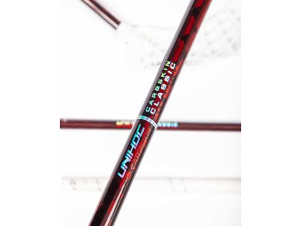 Unihoc Epic Carbskin FL 26 Radiant Red Velikost: 96 cm, Strana: Levá (Velikost 96 cm, Strana Levá)