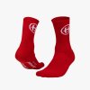 Ponožky Unihoc Crew Red Velikost: EU 31-35 (Velikost EU 31-35)