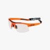 Brýle Unihoc Energy Junior Neon orange/black (Velikost Junior)