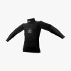 Triko Zone Upgrade Longsleeve Black/Silver Velikost: 150/170 (Velikost 150/170)