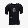 Triko Unihoc Rebound CTRL Shortsleeve Black Velikost: 150/170 (Velikost 150/170)