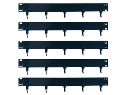 Metall-Rasenkante mit Erdspießen - Anthrazit, Höhe 18,5 cm, Länge 5–10 m (5–10 Stück)