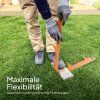 Flexible Cortenstahl Beeteinfassung für runde Beete