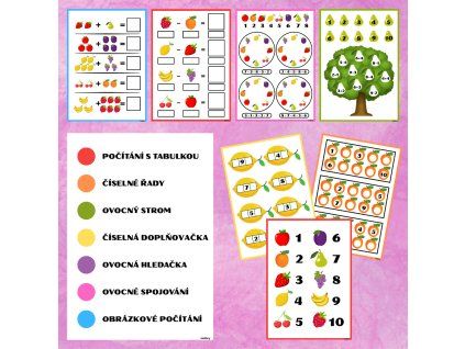 Ovocné počítání do 10