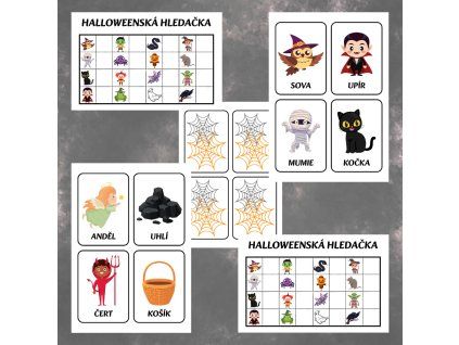 Halloweenská hledačka