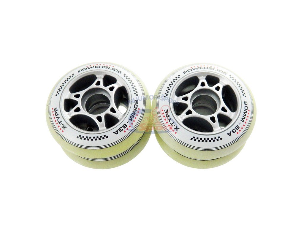 Koliesko Powerslide X-type 80 mm - sada 4 ks
