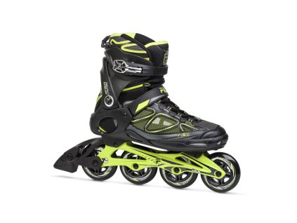 Kolieskové korčule FILA PRIMO Air Flow 84 Black/Lime  Pánske kolieskové korčule