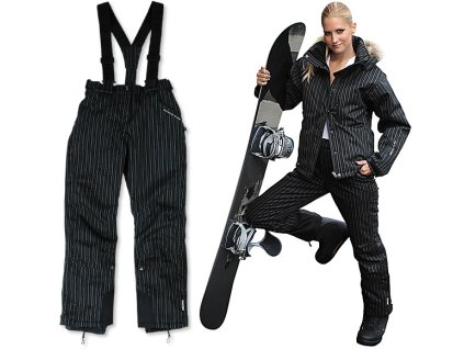 Lyžiarske nohavice RVC STRIPEDBELLE  Unisex snowboardové nohavice