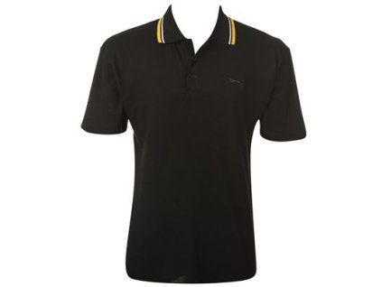 Pánska polokošeľa Slazenger Tipped Blk