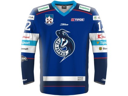 Dres hokejovy HK POPRAD 1819 tmavy