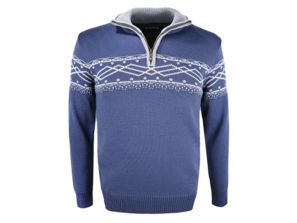 Pansky sveter KAMA 4060 107 modry a