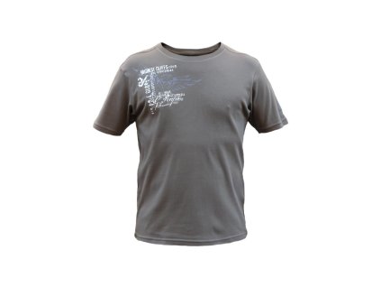 Panske tricko RVC Eagle sive 1