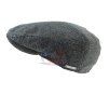 Pánska baretka CAPO Uomo Flat Cap - anthracite