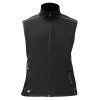 Panska vesta RVC Softshell Lite cierno siva