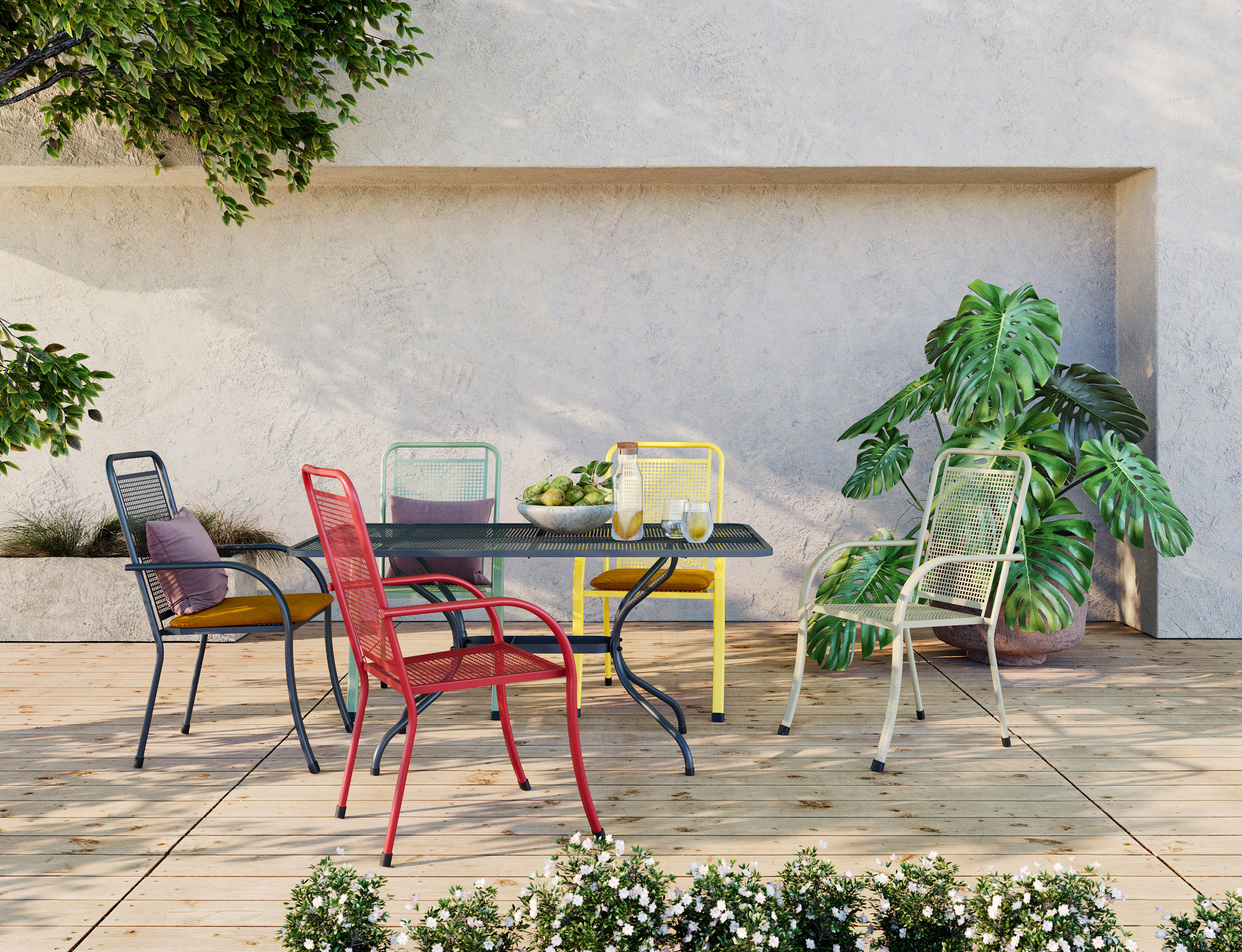 Výhody zahradního nábytku z kovu