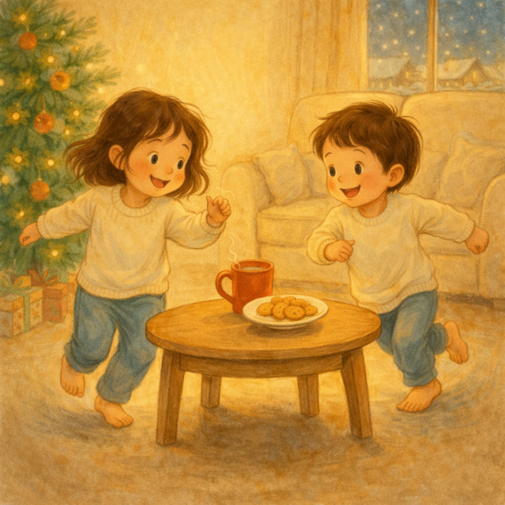 Hry pro děti na Štědrý den – 9 nápadů + tisknutelná aktivita zdarma