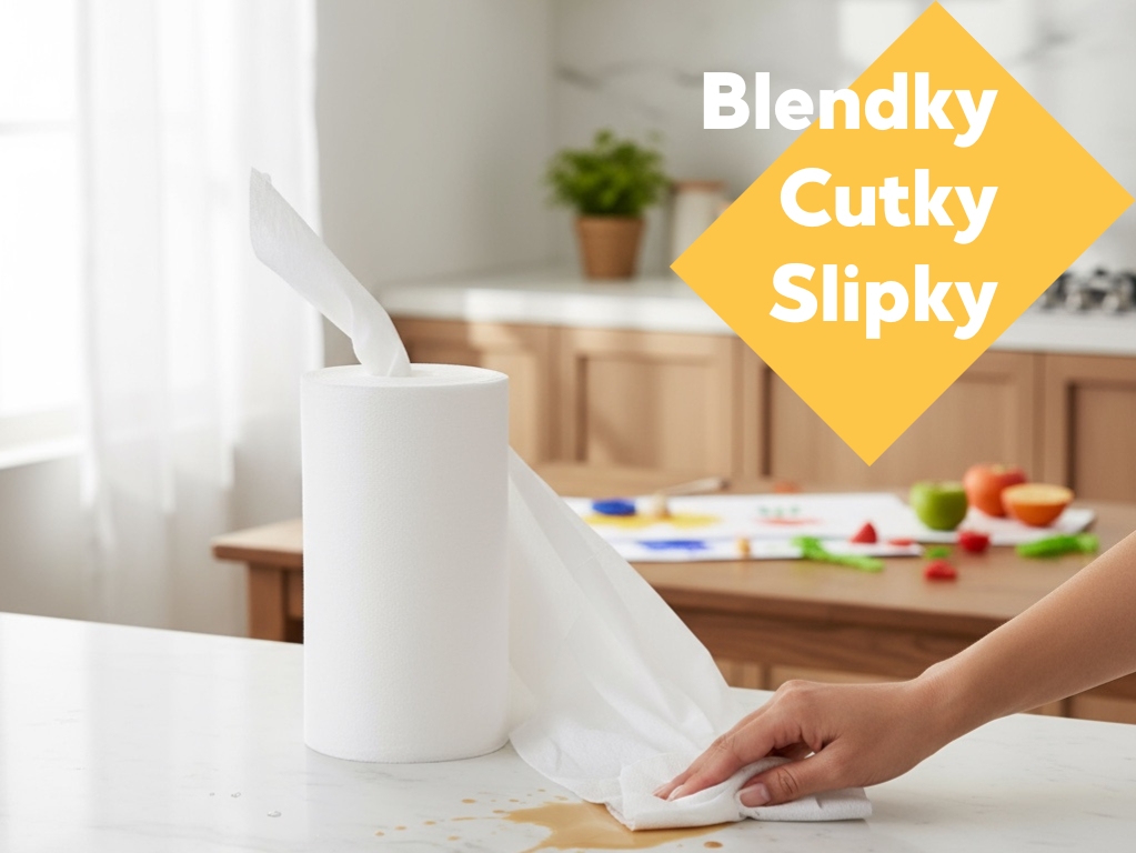 Blendky, Cutky a Slipky: české netkané textilie pro hygienu, úklid i péči