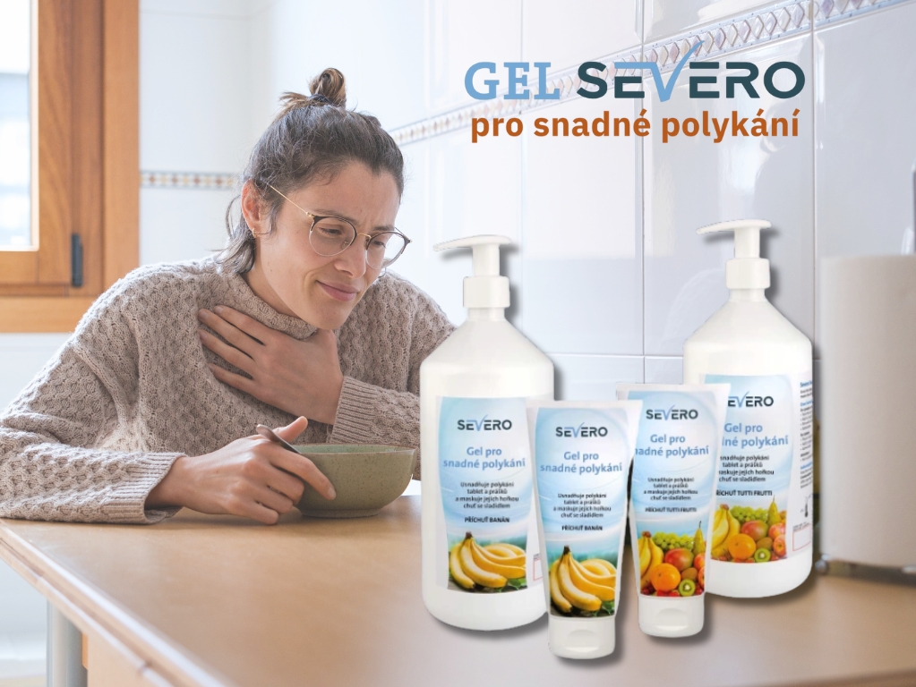 Severo Gel: pomáhá pacientům s obtížemi při polykání léků