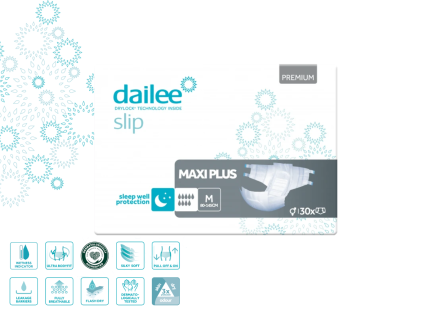 Dailee Slip Premium Maxi Plus M