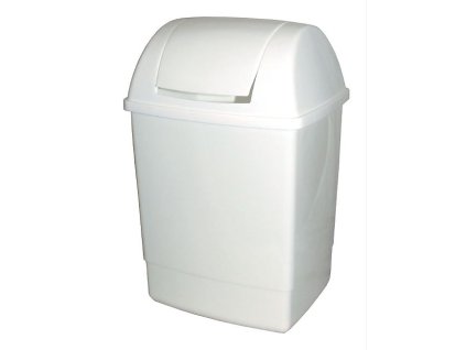 KOŠ NA ODPADKY s hranatým víkem 12l