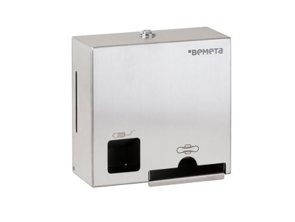 Zásobník na vložky a tampóny, nerez, mat