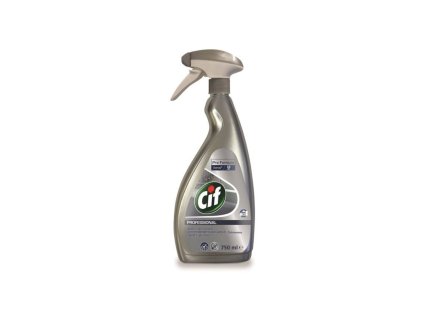 Cif Professional Stainless Steel & Glass, 750 ml - čistič na nerez a sklo