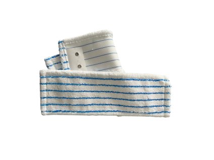 Mikrovkáknový mop FLIPPER 40 cm s drukem a modrým pruhem