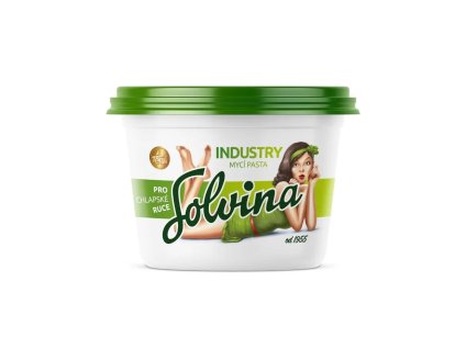 Solvina Industry 450g mycí pasta na ruce citrusová