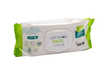 WIP´ANIOS EXCEL 100 KS - dezinfekční bezalkoholové ubrousku