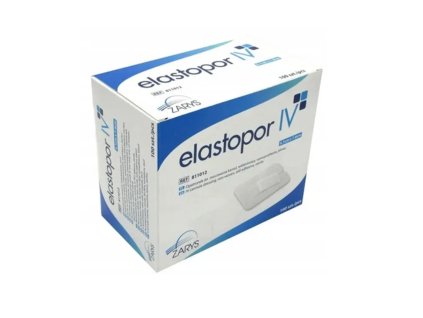 elastopor I.V. – netkané krytí pro IV kanylu, 5,1 cm x 7,6 cm, sterilní, 50ks