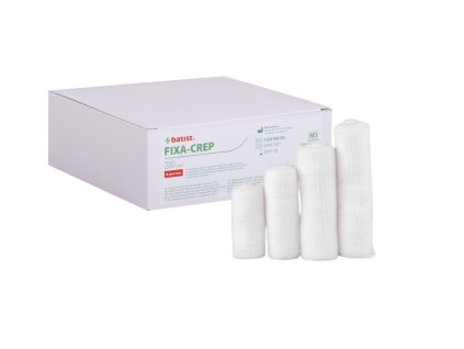 FIXA-Crep elastické fixační obinadlo, 8cmx4m, 20ks
