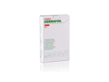 Dermafoil náplast 10x12cm ster., 50ks